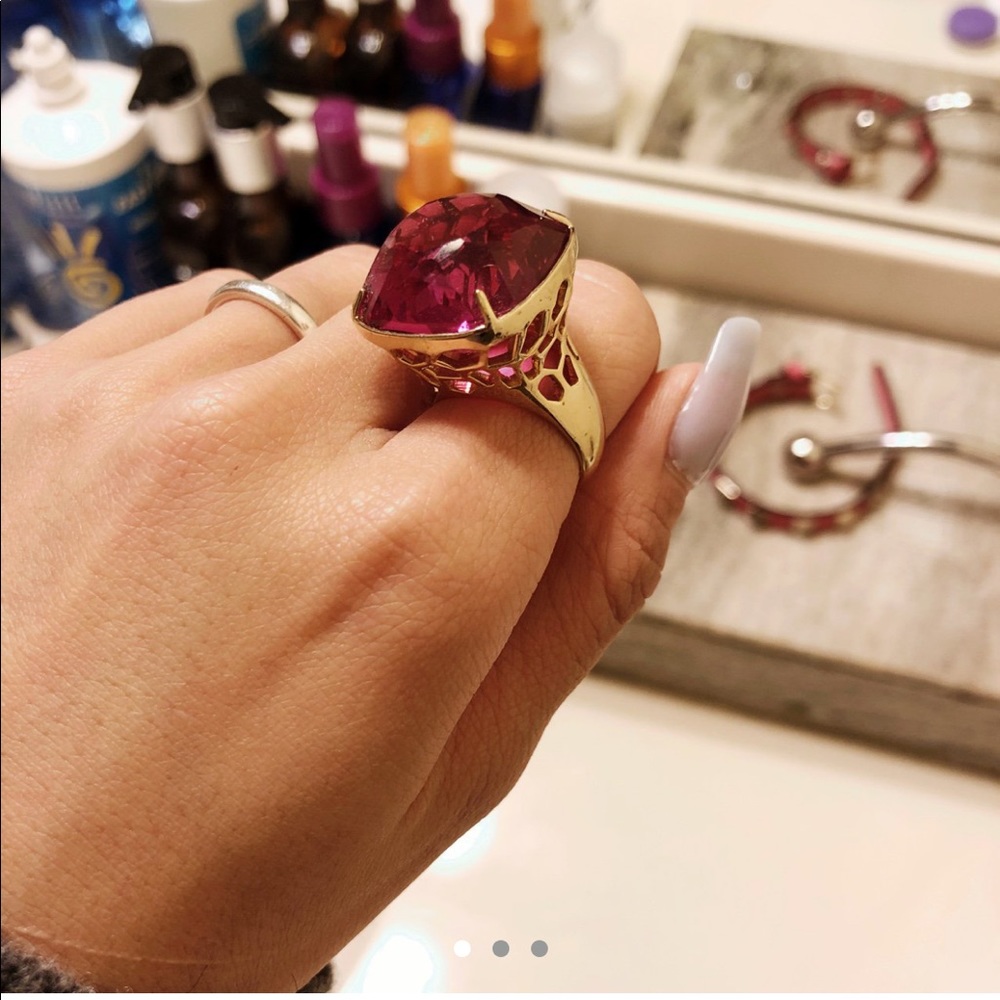 Swarovski cocktail ring